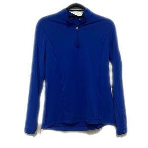 Royal Blue EPNY Long Sleeve Golf Shirt. Size M.
